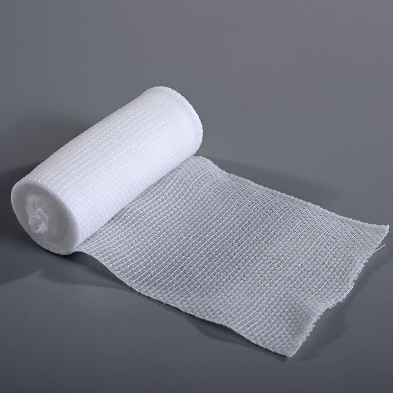 Medical Gauze Premium Breathable Stretched PBT Bandage Transfix Elastic Bandage For First Aid